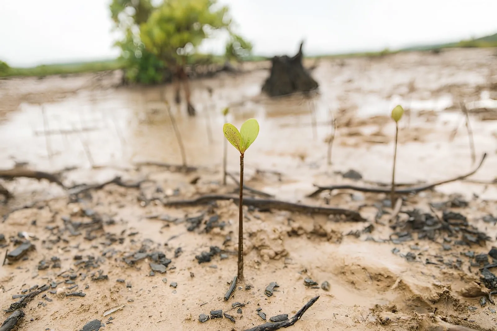 Pet memorial tree planting
