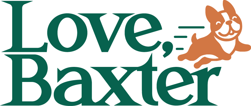 Love, Baxter logo, full colour