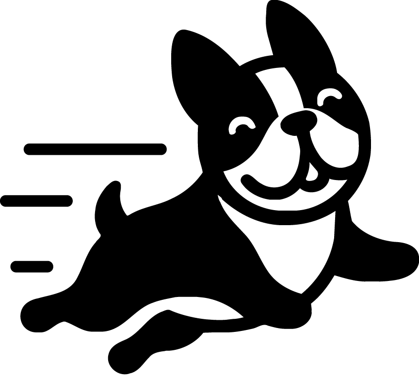 Baxter mark, one colour black