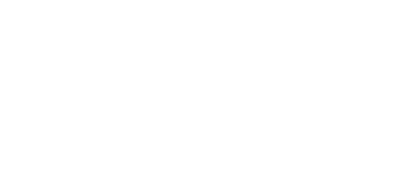 Love, Baxter logo, white reverse version on green