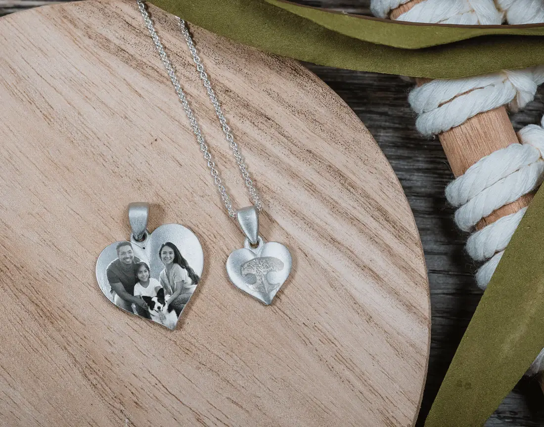 Customizable Classic Pet Heart Pendant