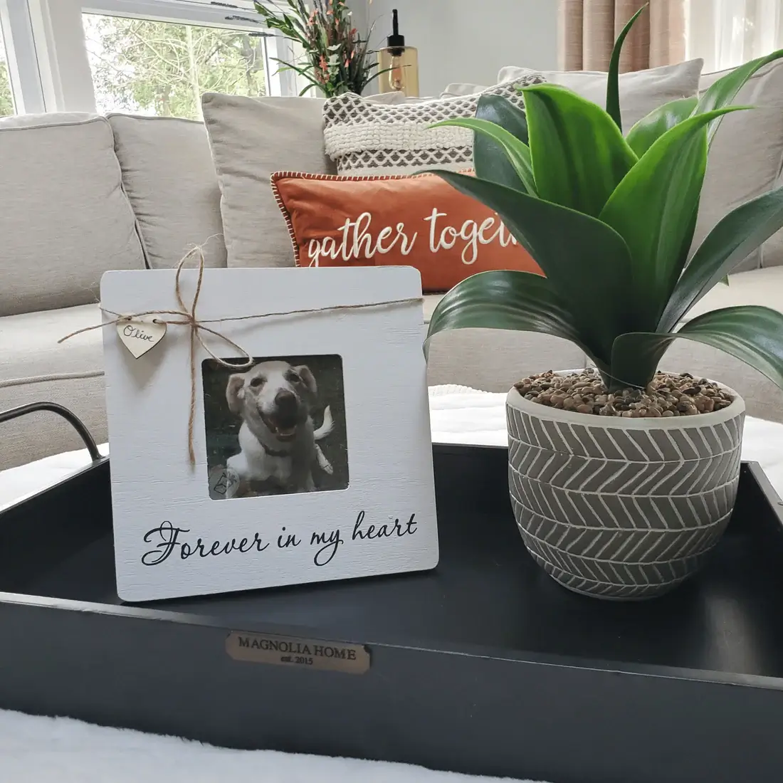 Forever In My Heart Pet Loss Picture Frame