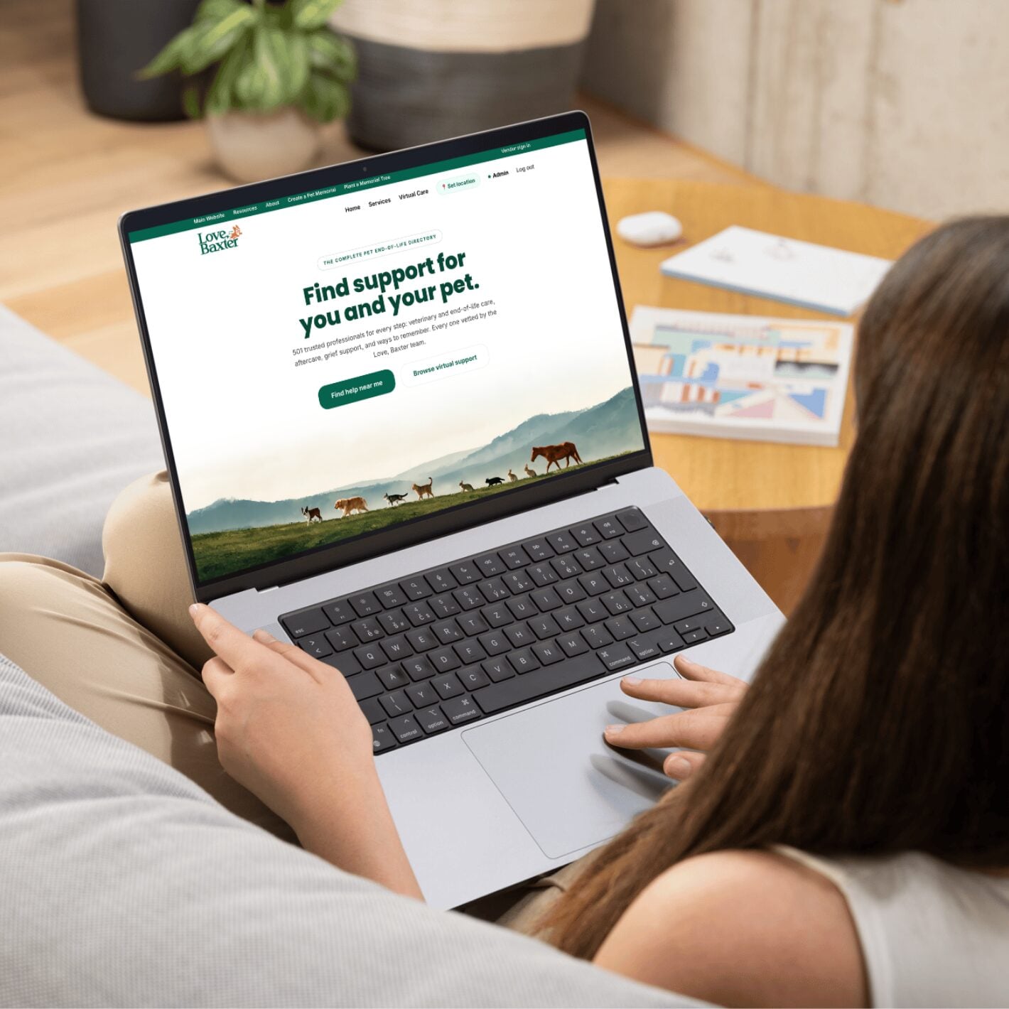 Love, Baxter for Pet Businesses 5 The Love, Baxter pet end-of-life directory
