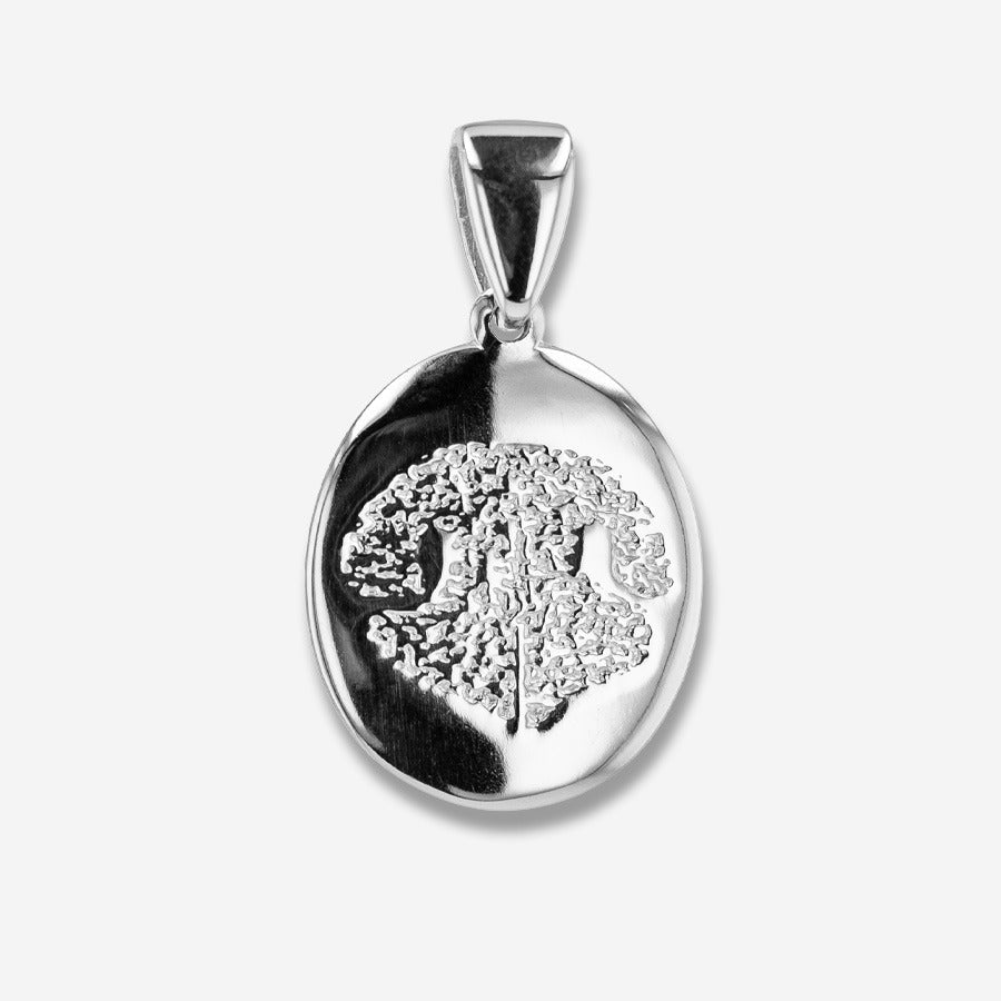 Thumbies Pet Memorial Noseprint Classic Pendant