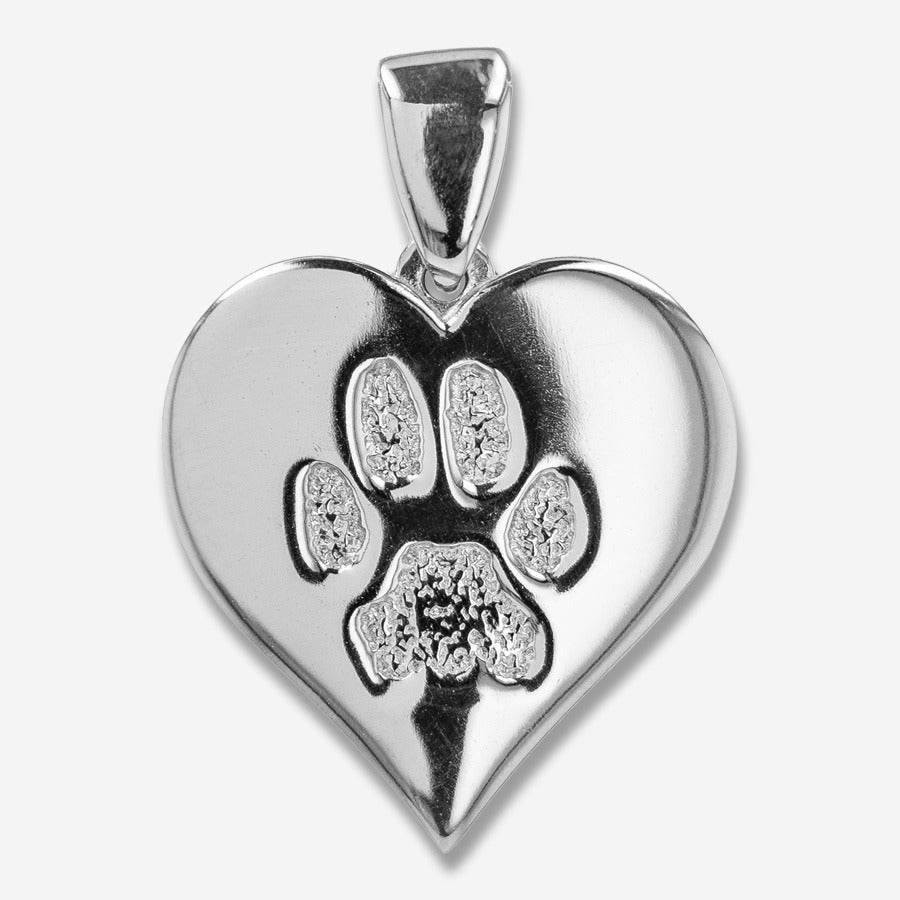 Thumbies Pet Memorial Pawprint Heartfelt Pendant